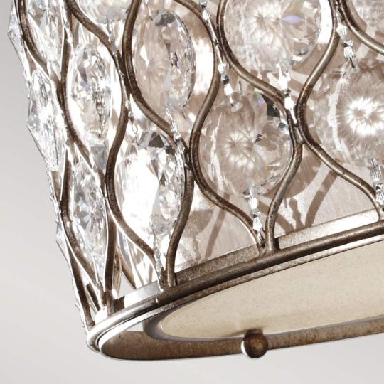 luxus kor alaku elegans ezust kristaly mennyezeti lampa kristalylampa mediterran klasszikus vilagitas folyoso nappali haloszoba alacsony belmagassag.jpg